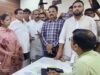 राहुल गांधी के कार्यक्रम की अनुमति लेने इंदौर नगर निगम पहुंचे कांग्रेस नेता