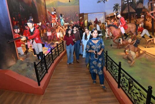 उद्घाटन के लगभग दस महीनों में 2.50 लाख से अधिक लोग कर चुके है भ्रमण