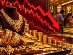 सोने-चांदी के भाव में तेज गिरावट, MCX पर गोल्ड करीब 2% टूटा; जानें आज के रेट