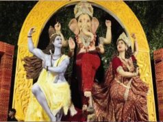 100 फीट के भव्य पंडाल में विराजे कचहरी चौक के राजा, पार्वती-परमेश्वर के साथ बालाजी-जगन्नाथ भी देंगे दर्शन