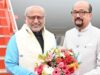 राज्यपाल डेका ने उपराष्ट्रपति राधाकृष्णन का किया स्वागत, मुलाकात में दिखी आत्मीयता