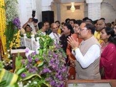 भगवान श्रीकृष्ण का जीवन धर्म और लोककल्याण के मार्ग पर चलने की सीख देता है: सीएम साय