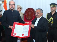 CG हाईकोर्ट के नए मुख्य न्यायाधीश बने कृष्न राम महापात्र, राज्यपाल डेका ने दिलाई शपथ
