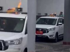 भोपाल में महापौर की कार बनी निशाना! कर्मचारी ने कार की छत पर जलाए कागज, पुलिस जांच में जुटी