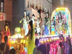 रायपुर गणेश झांकी: स्वागत मंचों को लेकर नई व्यवस्था, सड़क का एक हिस्सा रहेगा खाली