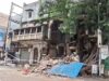 तेज आवाज में DJ बजाना पड़ा भारी, रायपुर में जर्जर इमारत का हिस्सा गिरा