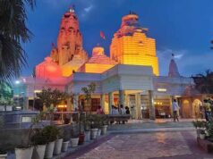 करुणाधाम आश्रम में महाकाली का भव्य स्वरूप, प्लैटिनम प्लाजा से निकलेगी 21 फीट प्रतिमा की शोभायात्रा