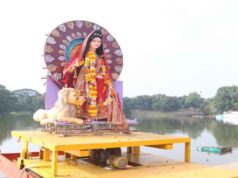 भोपाल के 7 घाटों पर होगा दुर्गा प्रतिमाओं का विसर्जन, नगर निगम ने क्रेन और गोताखोरों को किया तैनात